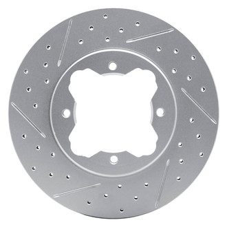 DFC® - Drilled and Slotted Front Driver Side Brake Rotor