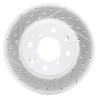 Dynamic Friction Company® - Drilled and Slotted Brake Rotor