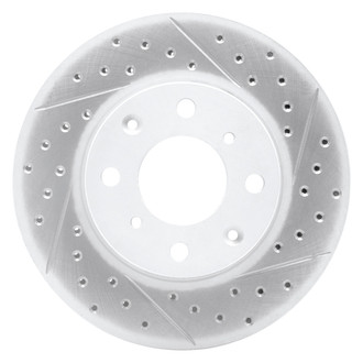 DFC® - Drilled and Slotted Front Passenger Side Brake Rotor