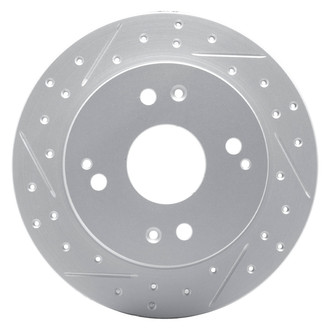 DFC® - Drilled and Slotted Rear Driver Side Brake Rotor