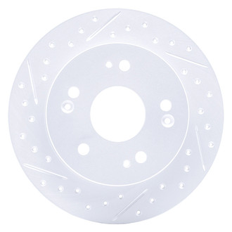 DFC® - Drilled and Slotted Rear Driver Side Brake Rotor