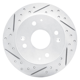 DFC® - Drilled and Slotted Rear Driver Side Brake Rotor