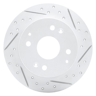 DFC® - Drilled and Slotted Rear Passenger Side Brake Rotor