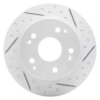 DFC® - Drilled and Slotted Rear Passenger Side Brake Rotor