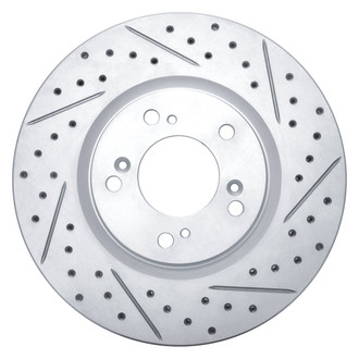 DFC® - Drilled and Slotted Front Passenger Side Brake Rotor