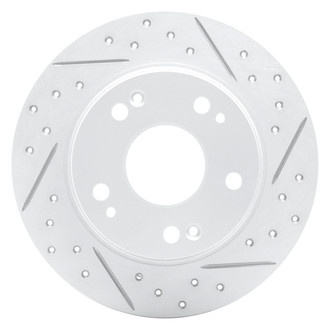 DFC® - Drilled and Slotted Rear Passenger Side Brake Rotor