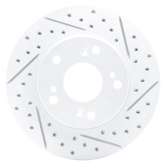 DFC® - Drilled and Slotted Front Passenger Side Brake Rotor