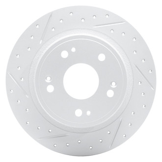 DFC® - Drilled and Slotted Rear Driver Side Brake Rotor