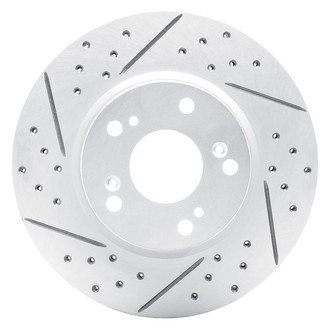 Dynamic Friction Company® - Drilled and Slotted Brake Rotor