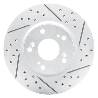 DFC® - Drilled and Slotted Front Passenger Side Brake Rotor