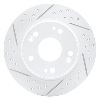 DFC® - Drilled and Slotted Rear Driver Side Brake Rotor