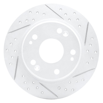 DFC® - Drilled and Slotted Rear Passenger Side Brake Rotor