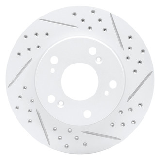 DFC® - Drilled and Slotted Front Passenger Side Brake Rotor