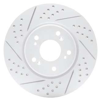 Dynamic Friction Company® - Drilled and Slotted Brake Rotor