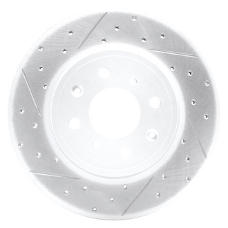 Dynamic Friction Company® - Drilled and Slotted Brake Rotor