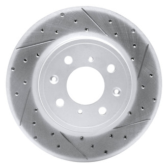 DFC® - Drilled and Slotted Front Passenger Side Brake Rotor