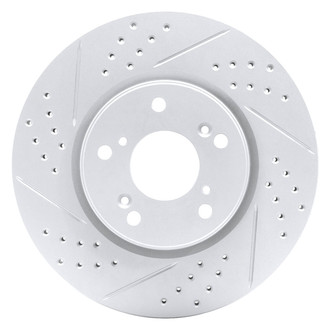 DFC® - Drilled and Slotted Front Driver Side Brake Rotor