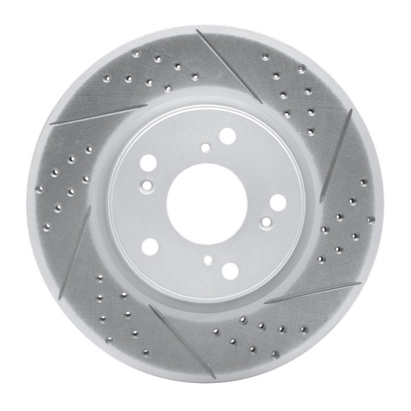 DFC® - Drilled and Slotted Front Drilled and Slotted Brake Rotor