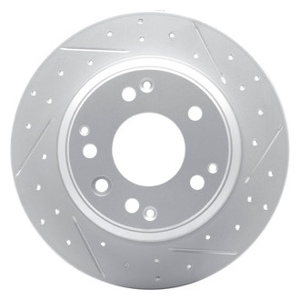 DFC® - Drilled and Slotted Rear Passenger Side Brake Rotor