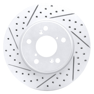 DFC® - Drilled and Slotted Front Driver Side Brake Rotor