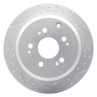 DFC® - Drilled and Slotted Rear Passenger Side Brake Rotor