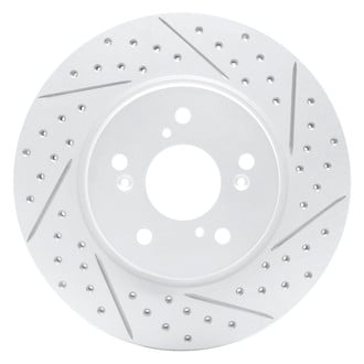 DFC® - Drilled and Slotted Front Passenger Side Brake Rotor