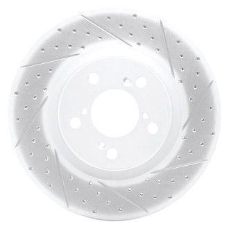 DFC® - Drilled and Slotted Front Passenger Side Brake Rotor