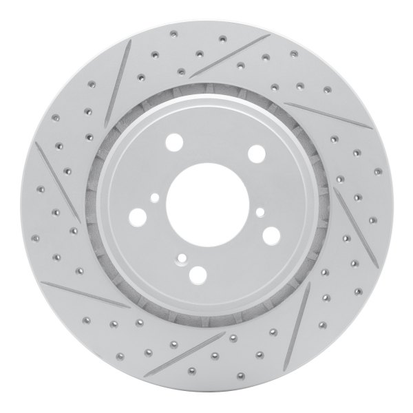 DFC® - Drilled and Slotted Front Drilled and Slotted Brake Rotor