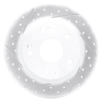 DFC® - Drilled and Slotted Rear Driver Side Brake Rotor