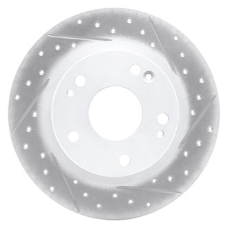 DFC® - Drilled and Slotted Rear Passenger Side Brake Rotor