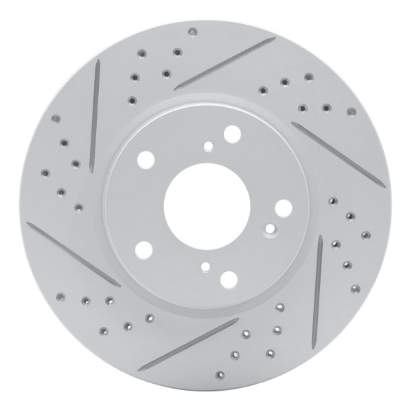 DFC® - Drilled and Slotted Front Drilled and Slotted Brake Rotor