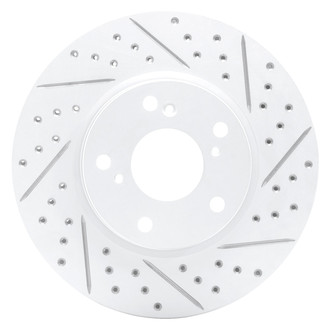DFC® - Drilled and Slotted Front Passenger Side Brake Rotor