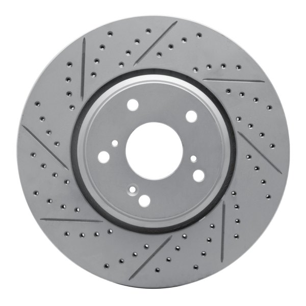 DFC® - Drilled and Slotted Front Drilled and Slotted Brake Rotor