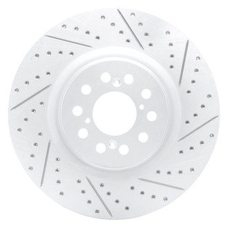 DFC® - Drilled and Slotted Front Passenger Side Brake Rotor