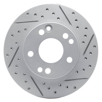 DFC® - Drilled and Slotted Front Passenger Side Brake Rotor