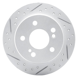 DFC® - Drilled and Slotted Rear Driver Side Brake Rotor