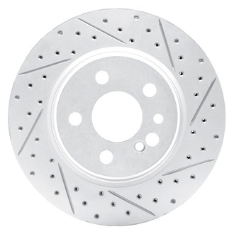 DFC® - Drilled and Slotted Rear Passenger Side Brake Rotor