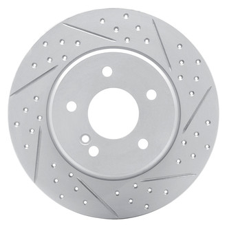 DFC® - Drilled and Slotted Rear Passenger Side Brake Rotor