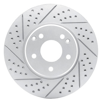 Dynamic Friction Company® - Drilled and Slotted Brake Rotor