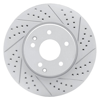 DFC® - Drilled and Slotted Front Passenger Side Brake Rotor