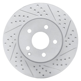 DFC® - Drilled and Slotted Front Passenger Side Brake Rotor