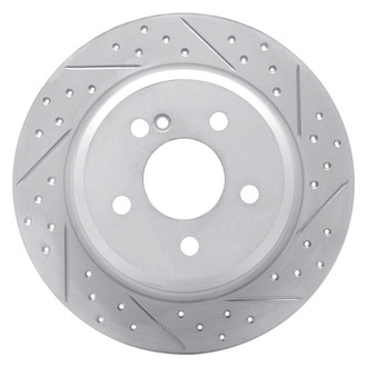 DFC® - Drilled and Slotted Rear Passenger Side Brake Rotor