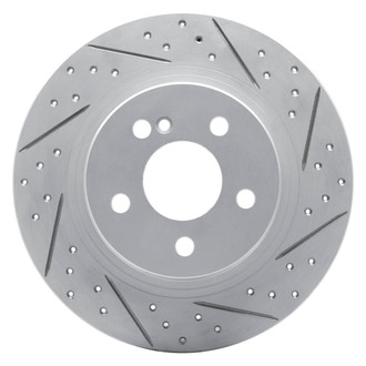 DFC® - Drilled and Slotted Rear Passenger Side Brake Rotor