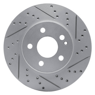DFC® - Drilled and Slotted Front Passenger Side Brake Rotor