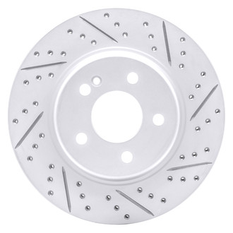 DFC® - Drilled and Slotted Rear Passenger Side Brake Rotor