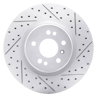 DFC® - Drilled and Slotted Front Passenger Side Brake Rotor