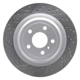 DFC® - Drilled and Slotted Rear Driver Side Brake Rotor