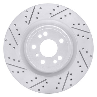 Dynamic Friction Company® - Drilled and Slotted Brake Rotor