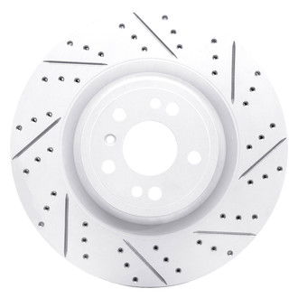 DFC® - Drilled and Slotted Front Passenger Side Brake Rotor