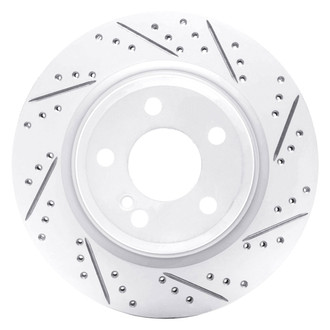DFC® - Drilled and Slotted Rear Passenger Side Brake Rotor